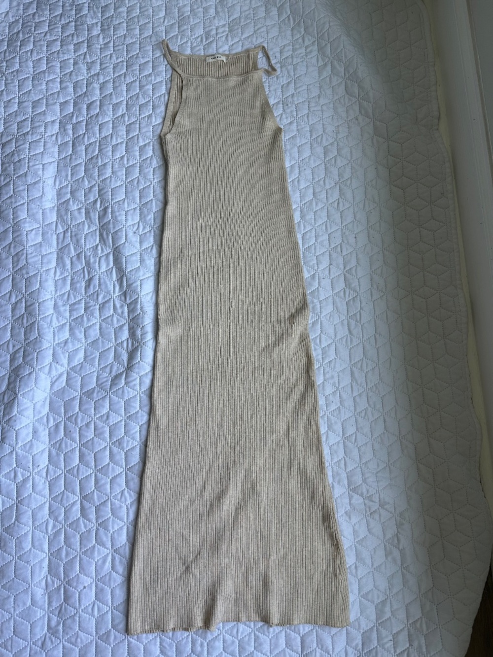MOD Women's Cream and White Dress